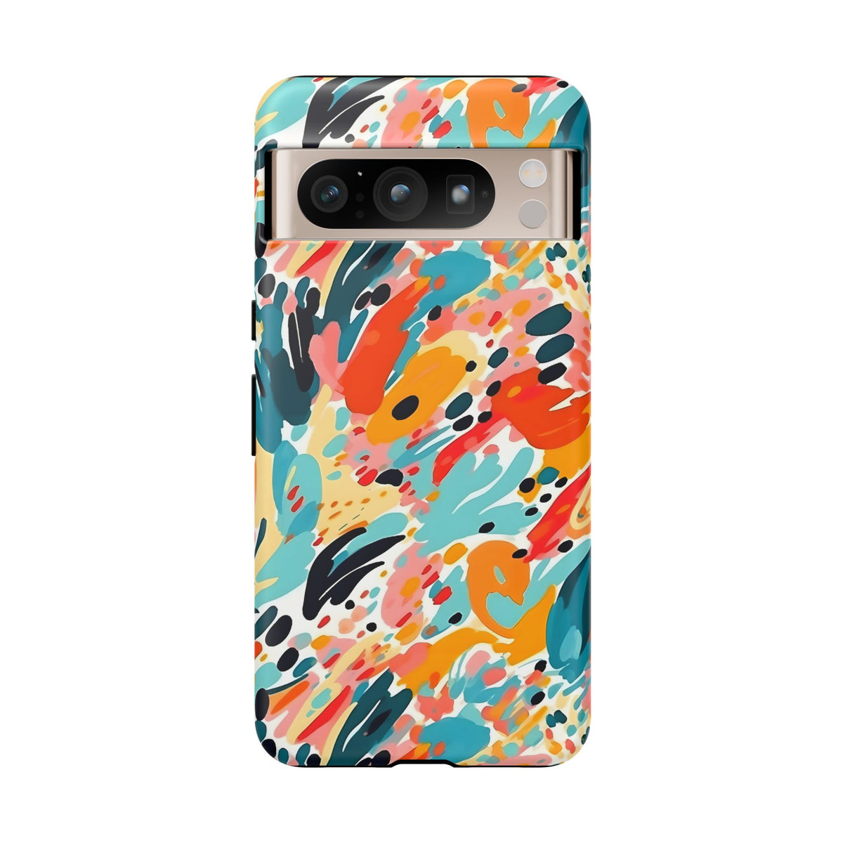 Abstract Painting Design Phone Case – Modern Art-Inspired Phone Cover 7