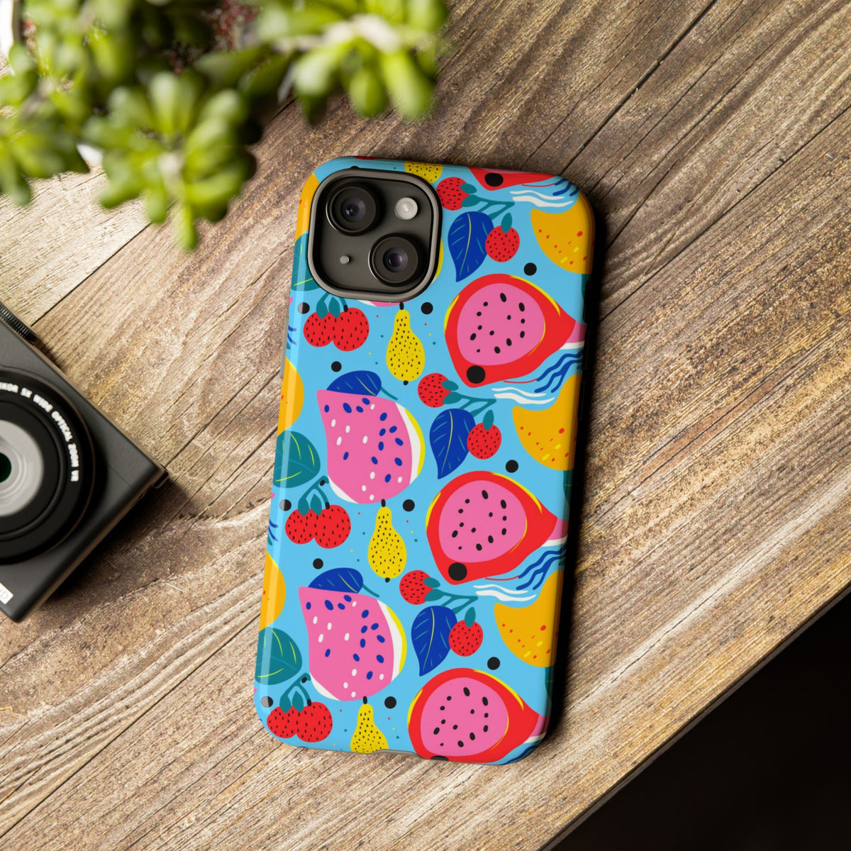 Fruit Pattern Phone Case – Vibrant & Fun Design for Your Smartphone 945