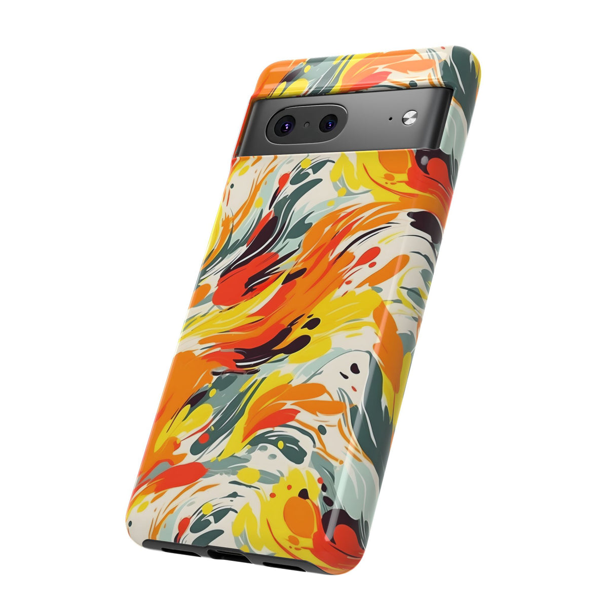 Abstract Painting Design Phone Case – Modern Art-Inspired Phone Cover 5