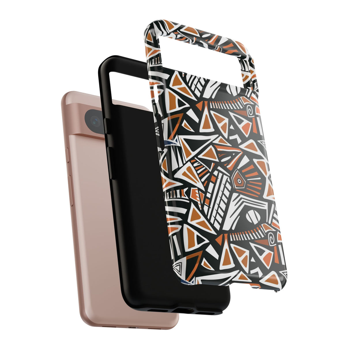 Stylish African Pattern Phone Case – Unique and Vibrant Protection 205