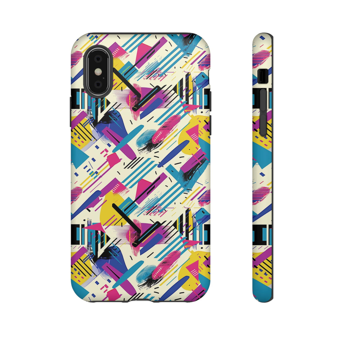 Retro 80s Seamless Phone Case – Vintage Style Meets Modern Protection 134