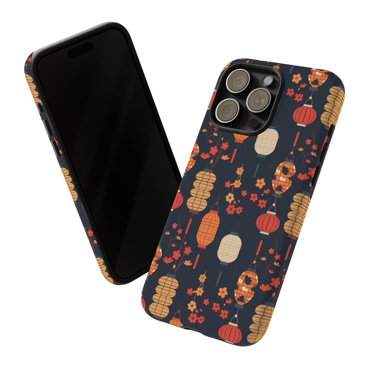 Japanese Pattern Phone Case – Elegant & Timeless Design for Your Phone 027