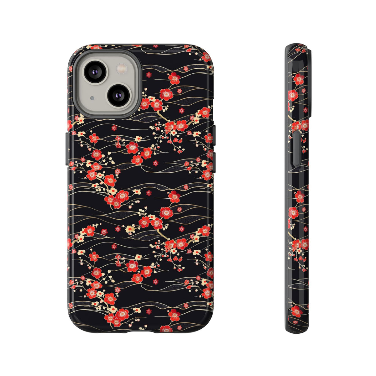 Japanese Pattern Phone Case – Elegant & Timeless Design for Your Phone 041