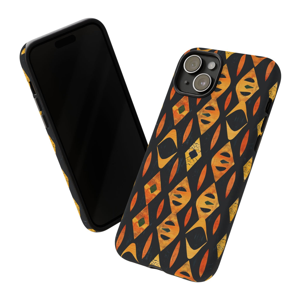 Stylish African Pattern Phone Case – Unique and Vibrant Protection 154