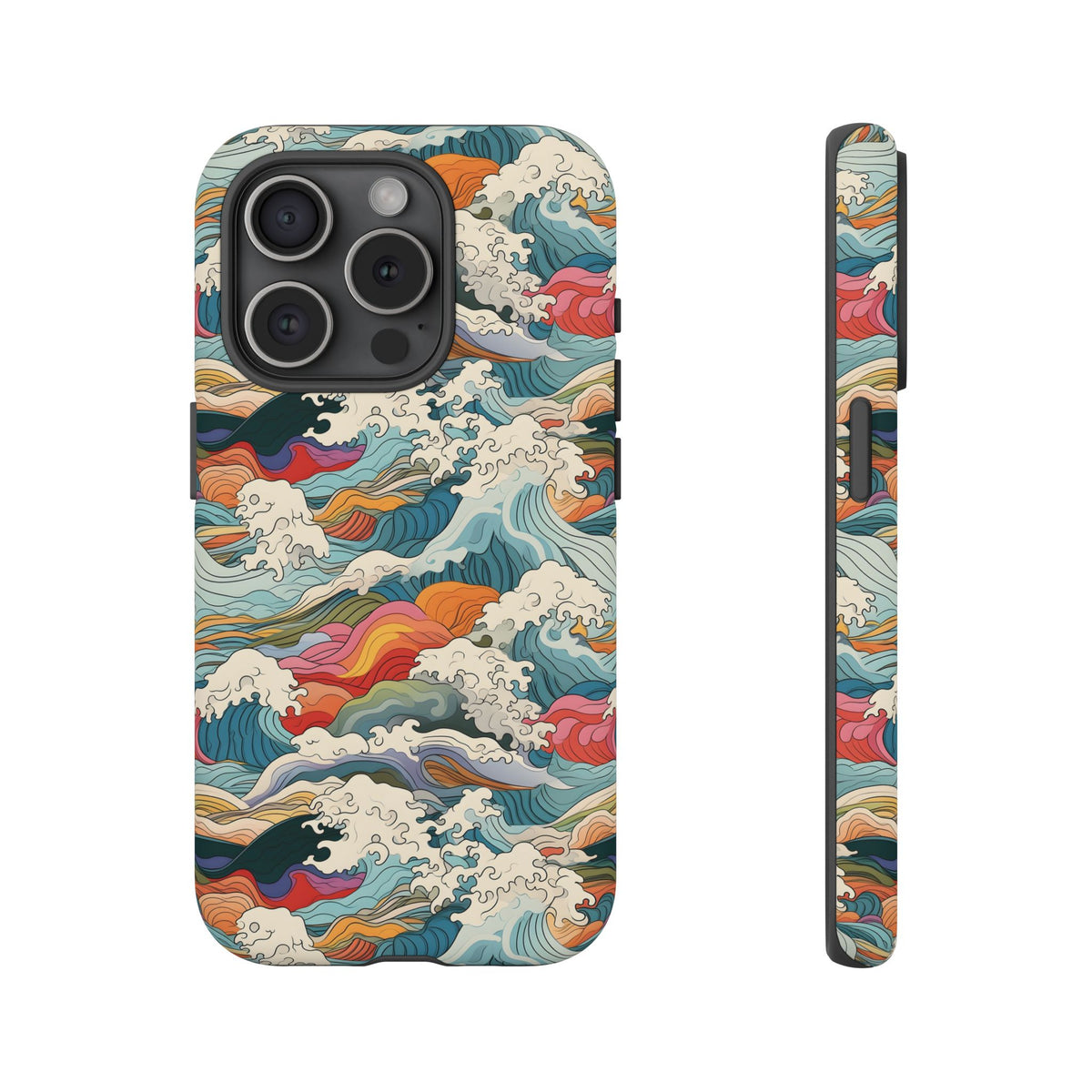 Japanese Waves Phone Case – Embrace Timeless Elegance with Classic Design 2