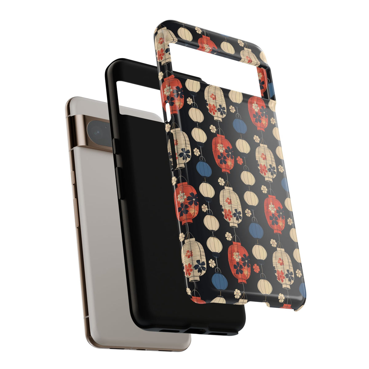 Japanese Pattern Phone Case – Elegant & Timeless Design for Your Phone 014