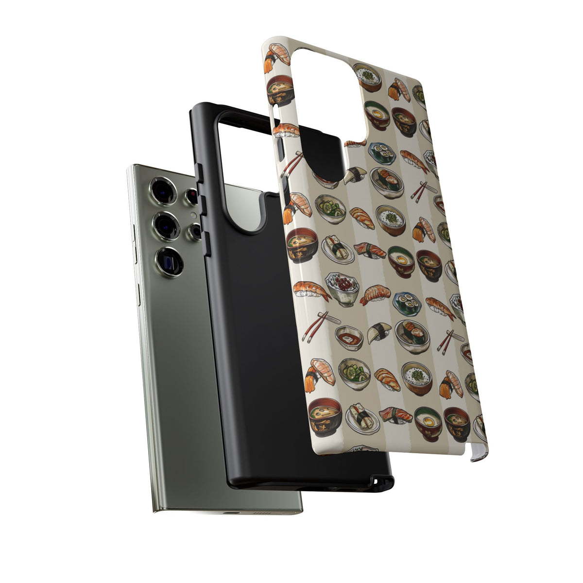Japanese Pattern Phone Case – Elegant & Timeless Design for Your Phone 038