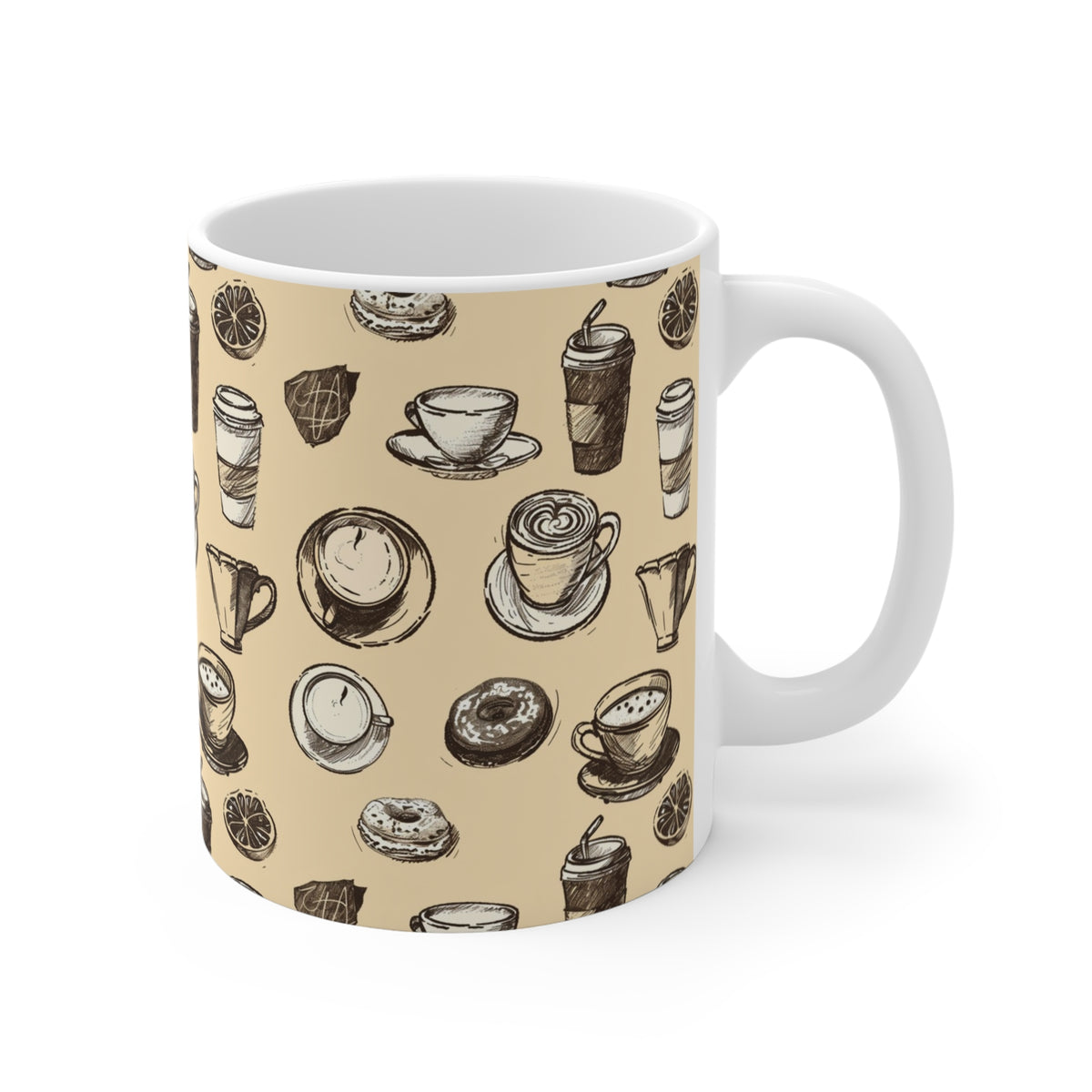 Coffee-Themed Coffee Mug - Sip in Style 195