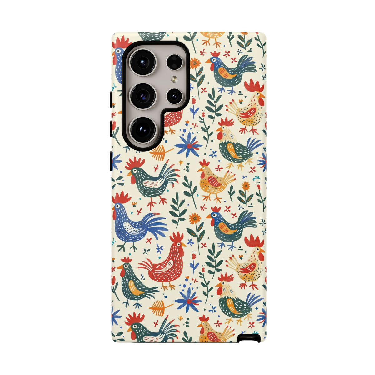 Birds Seamless Pattern Phone Case – Elegant and Timeless Avian Design 8