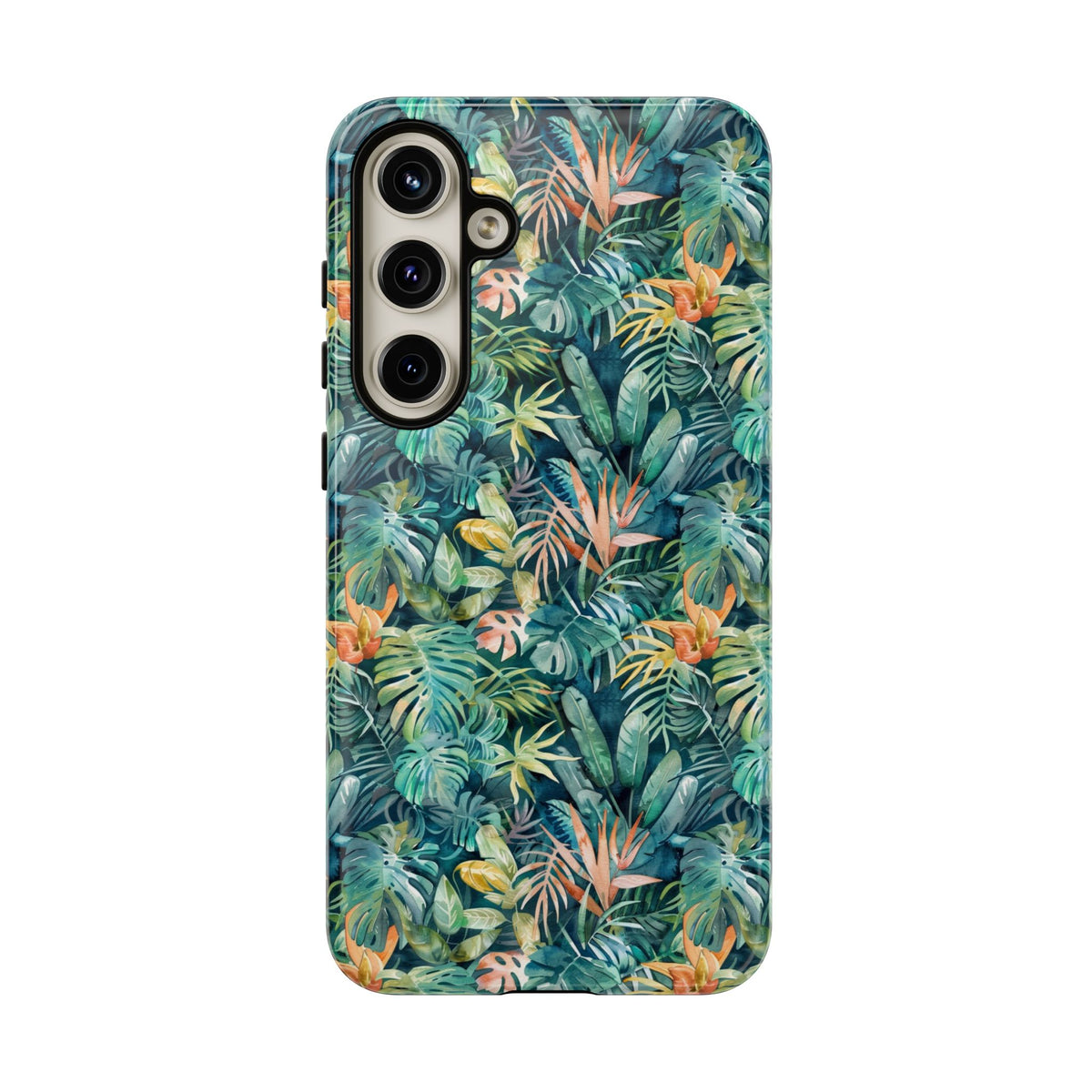 Jungle Pattern Phone Case – Exotic & Lush Design for Your Phone 333