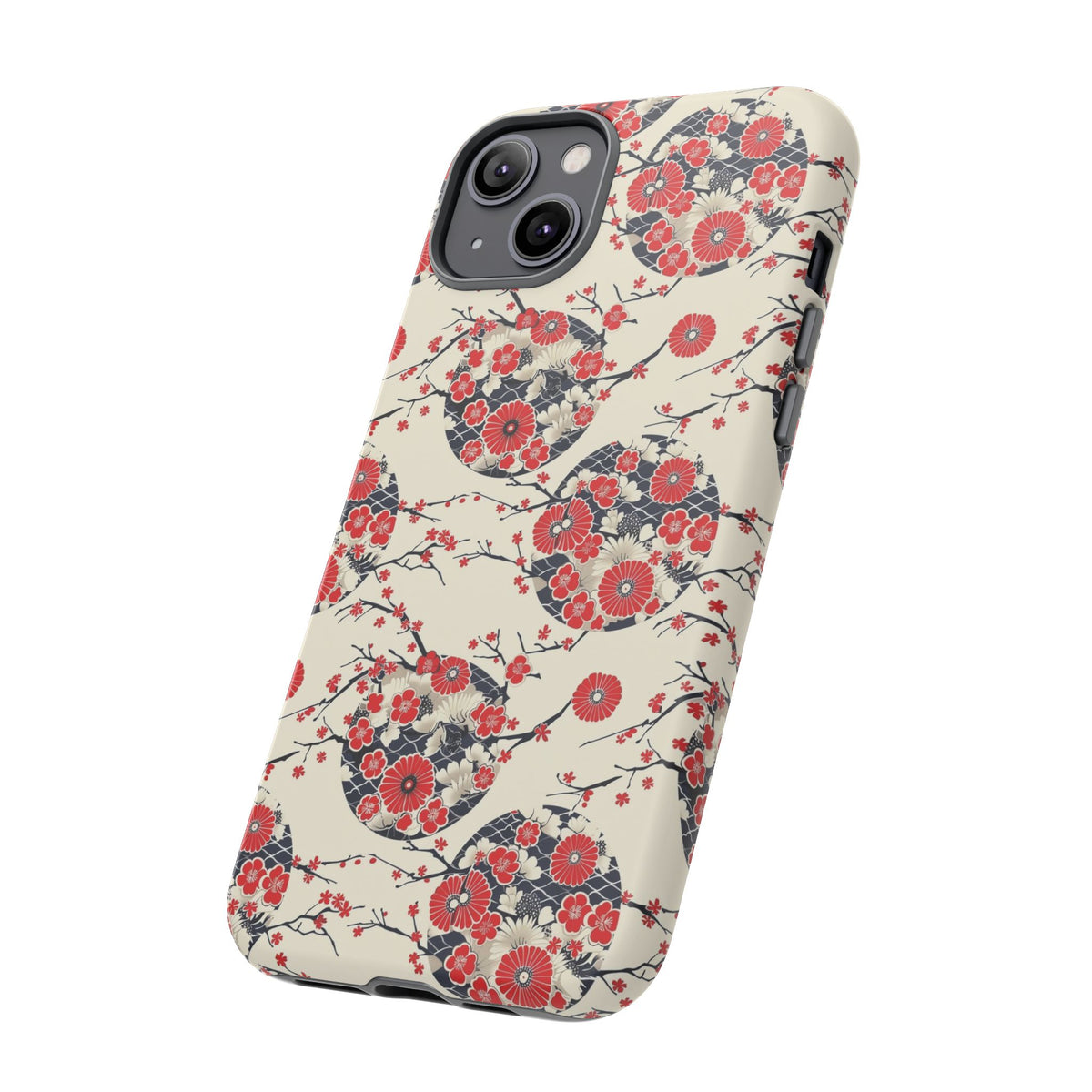 Japanese Pattern Phone Case – Elegant & Timeless Design for Your Phone 138