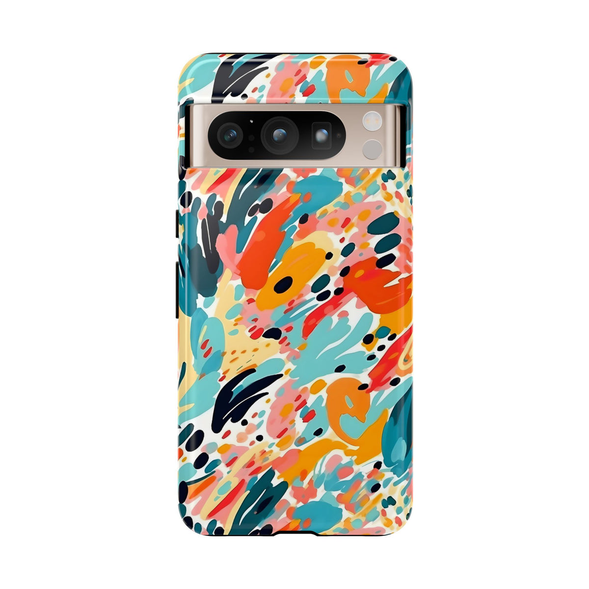 Abstract Painting Design Phone Case – Modern Art-Inspired Phone Cover 7