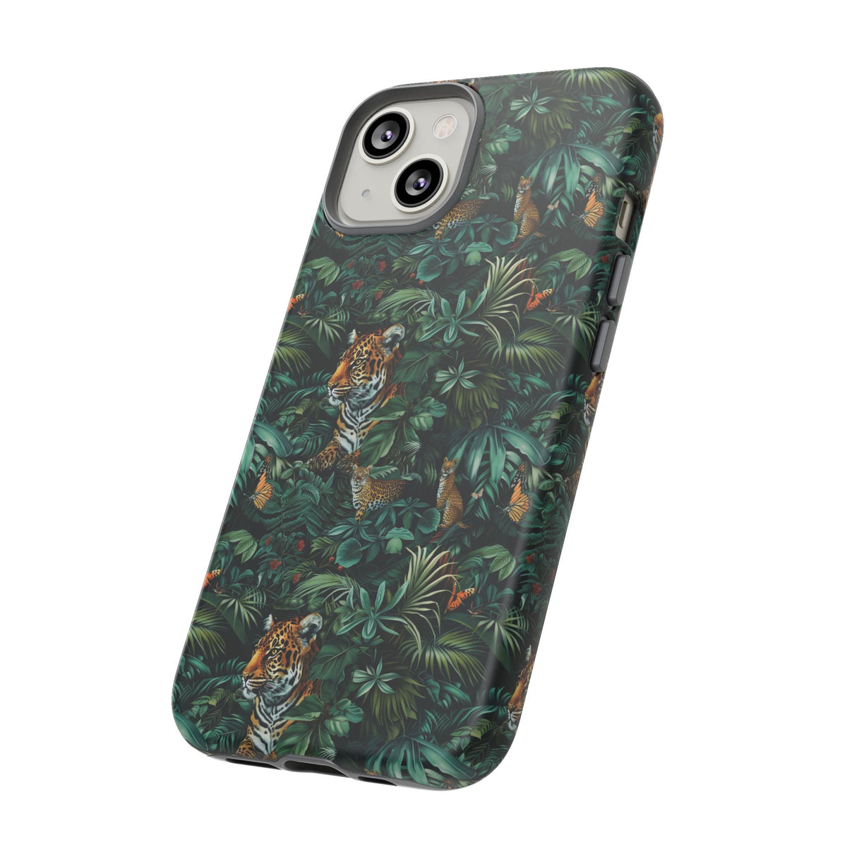 Jungle Pattern Phone Case – Exotic & Lush Design for Your Phone 326