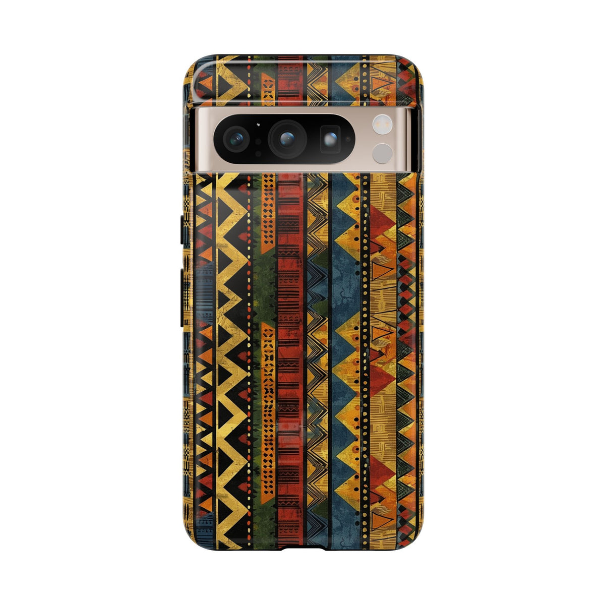 Stylish African Pattern Phone Case – Unique and Vibrant Protection 166