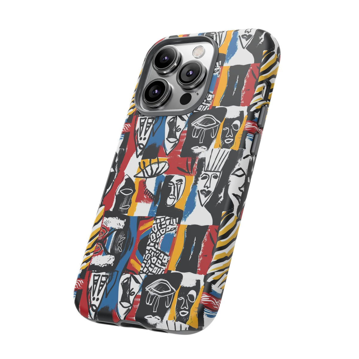 Stylish African Pattern Phone Case – Unique and Vibrant Protection 105