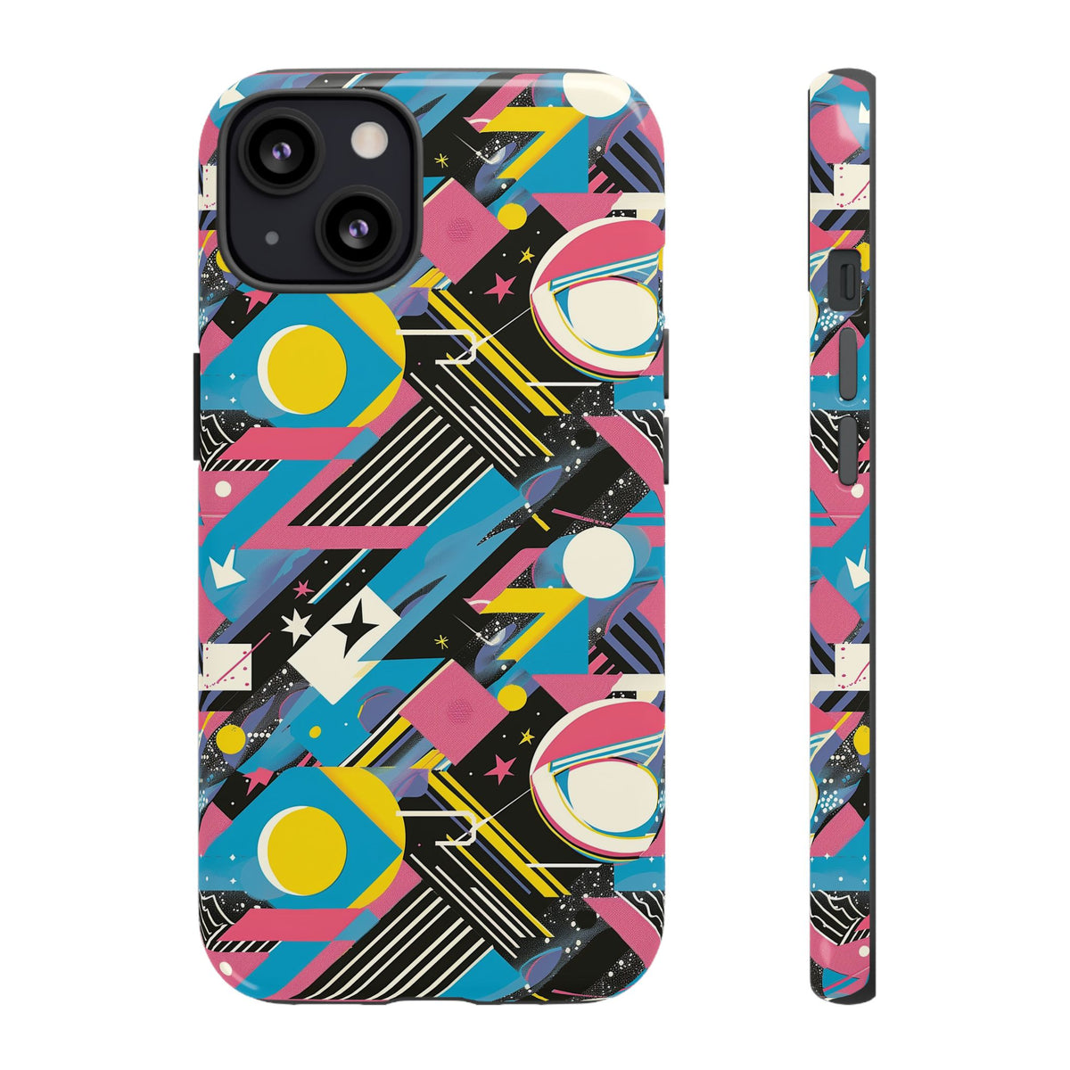 Retro 80s Seamless Phone Case – Vintage Style Meets Modern Protection 162