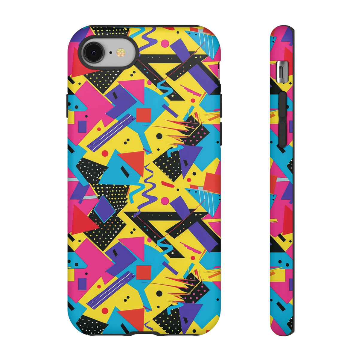 90s Themed Seamless Pattern Phone Case – Embrace Retro Style and Protection 223