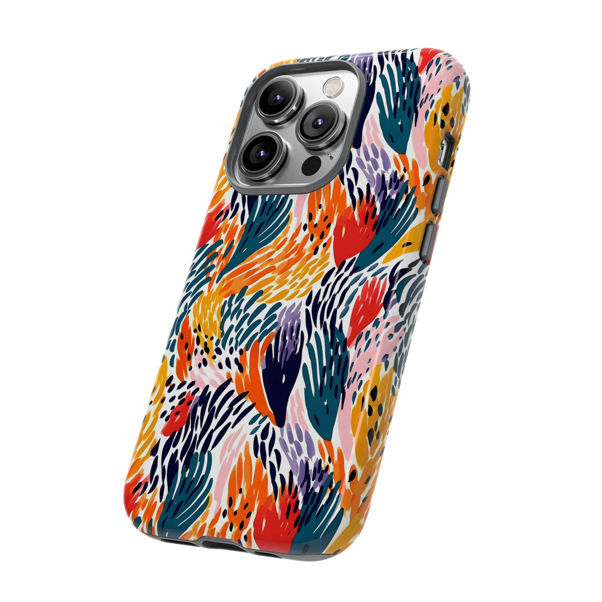 Abstract Painting Design Phone Case – Modern Art-Inspired Phone Cover