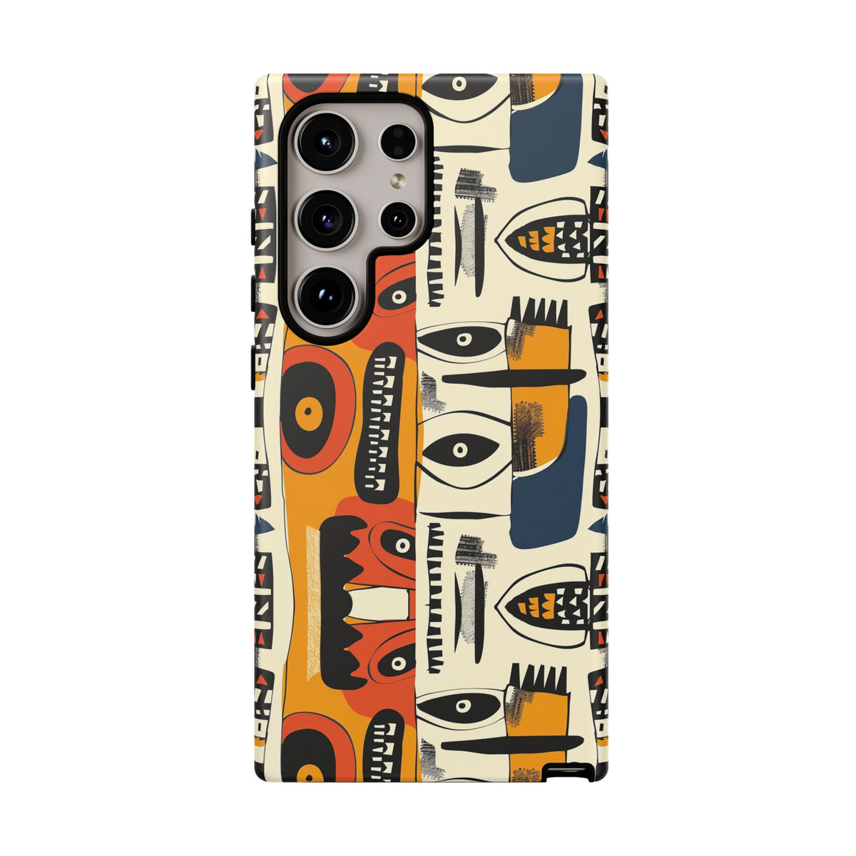 Stylish African Pattern Phone Case – Unique and Vibrant Protection 204