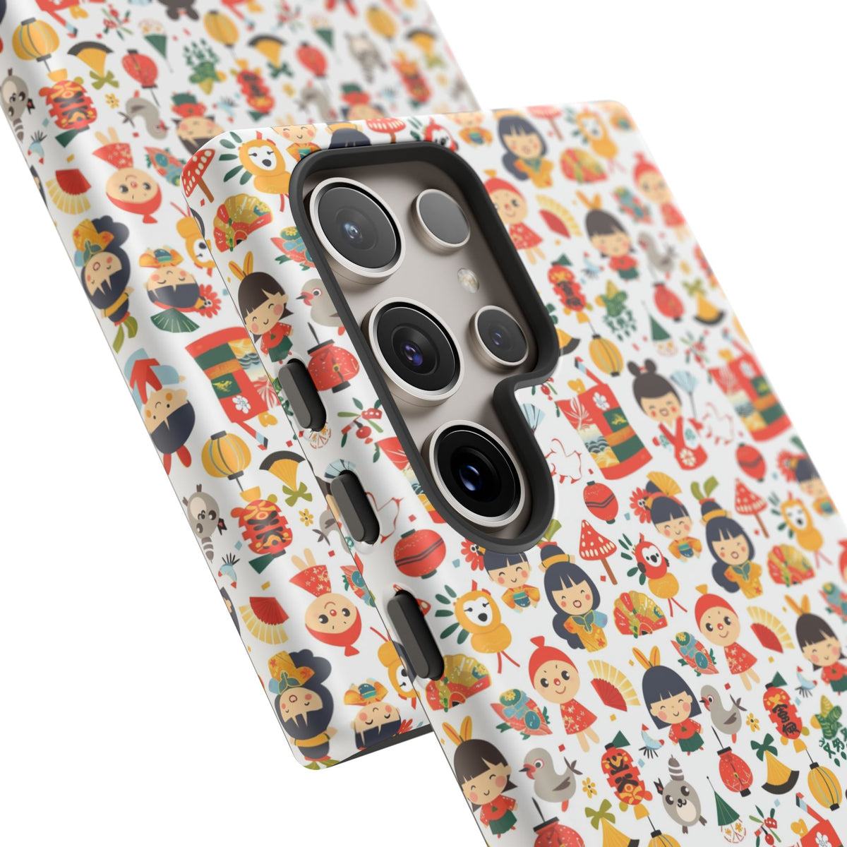 Japanese Pattern Phone Case – Elegant & Timeless Design for Your Phone 102