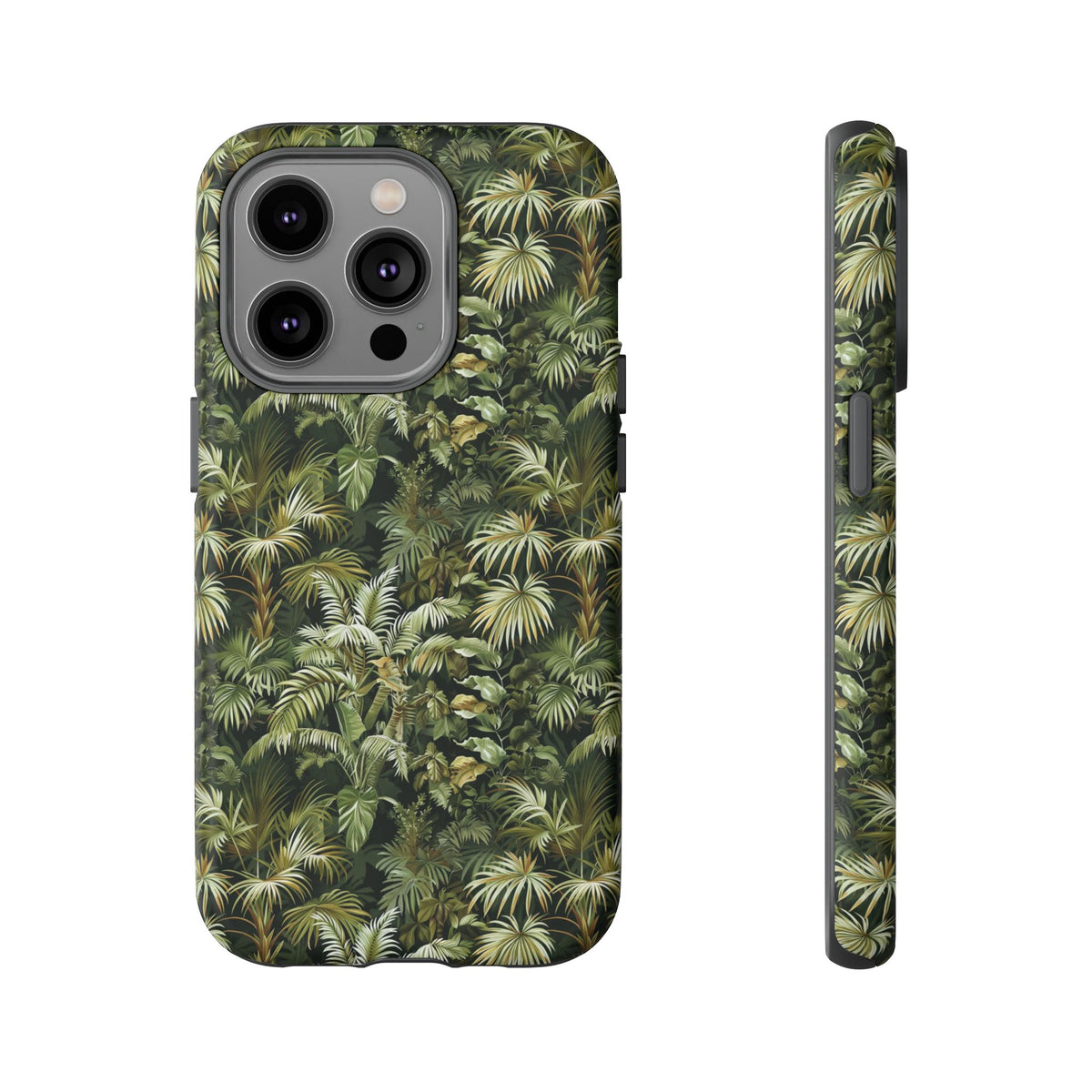 Jungle Pattern Phone Case – Exotic & Lush Design for Your Phone 331