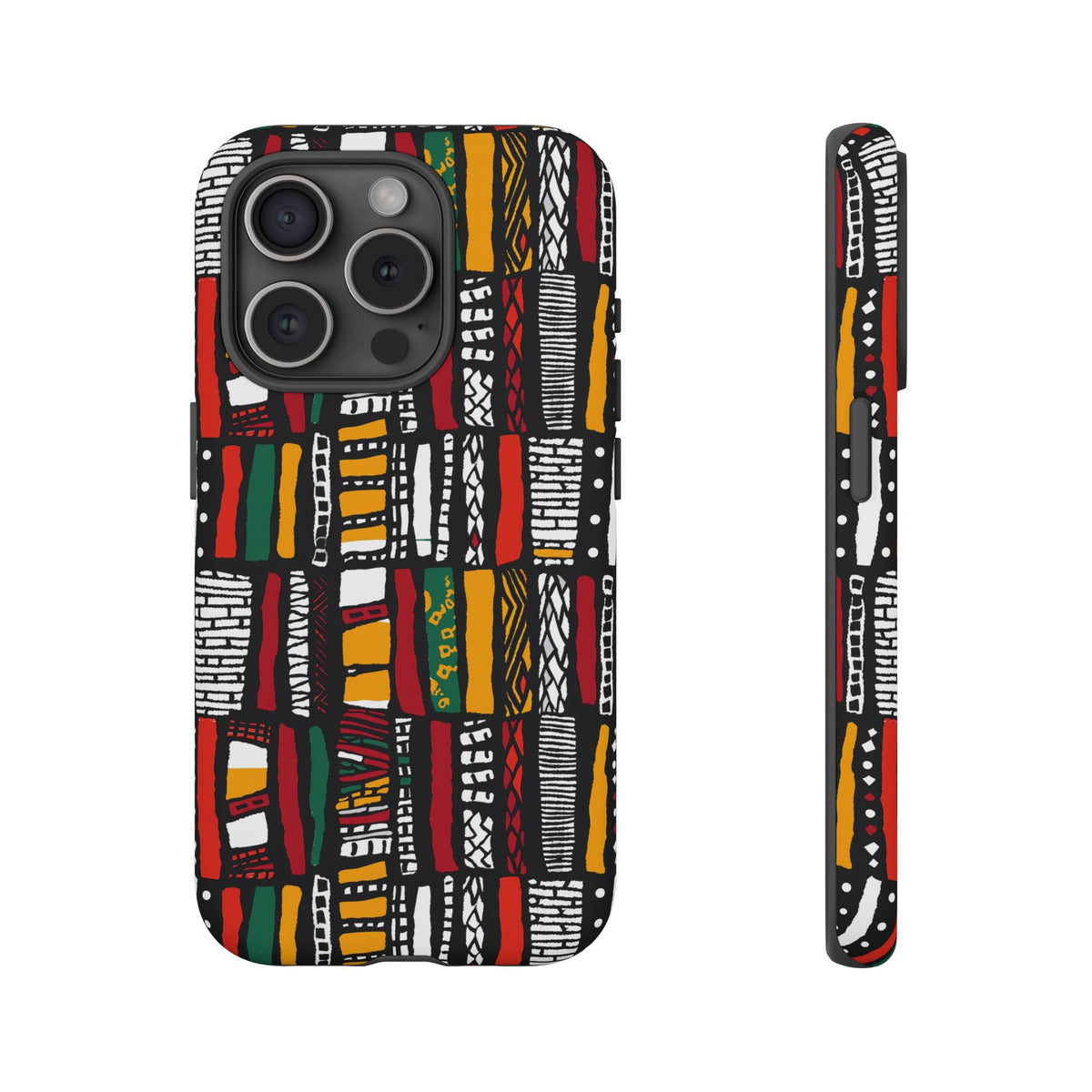 Stylish African Pattern Phone Case – Unique and Vibrant Protection 212