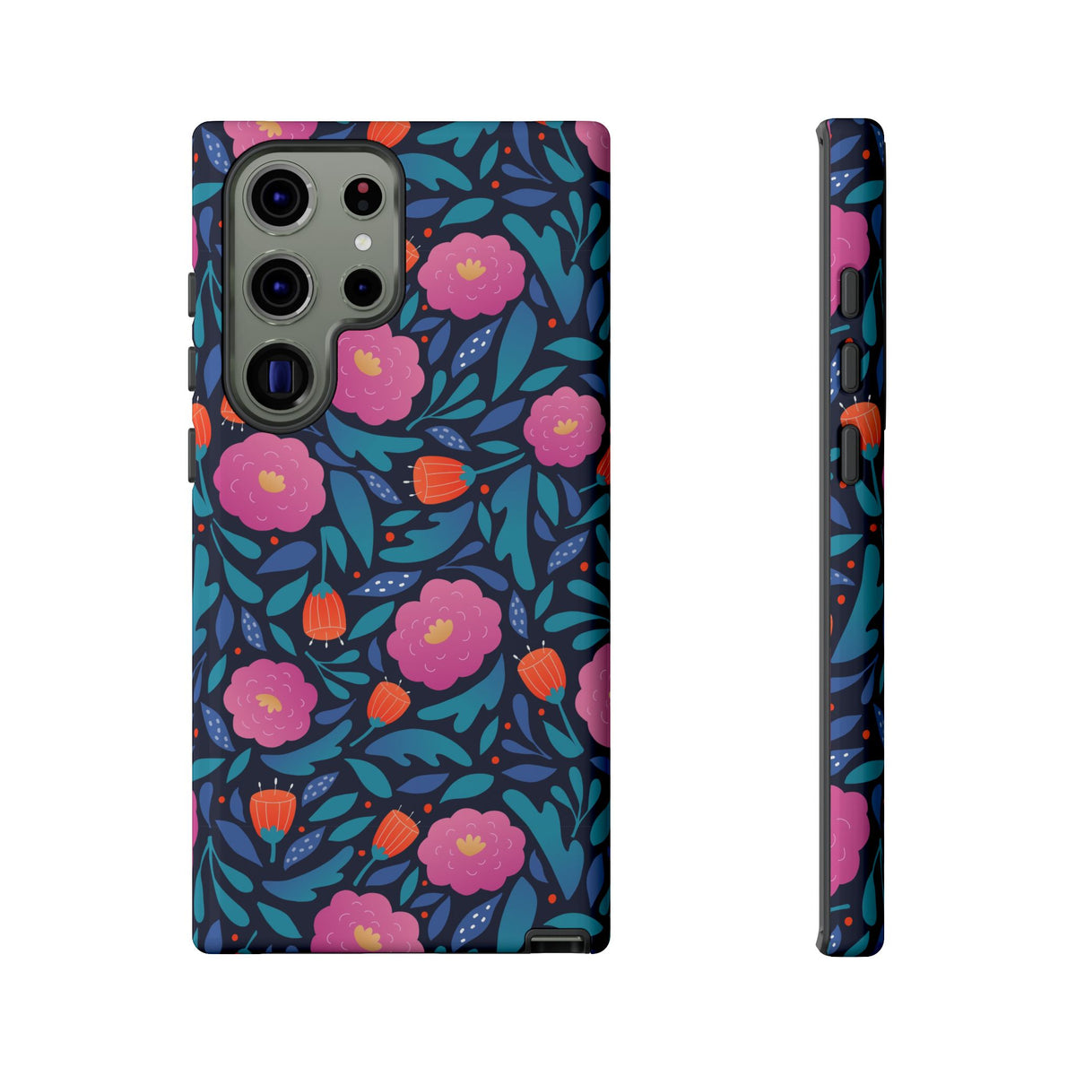 Colorful Little Flower Design Phone Case – Bright and Cheerful Floral Phone Cover 2