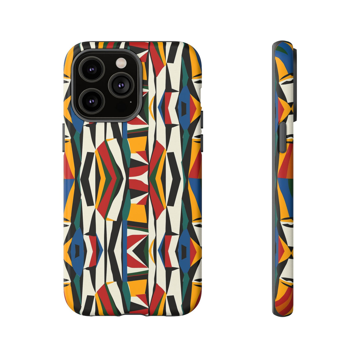 Stylish African Pattern Phone Case – Unique and Vibrant Protection 116
