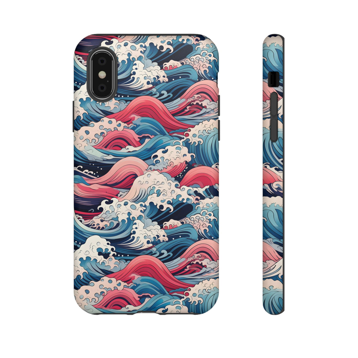 Japanese Waves Phone Case – Embrace Timeless Elegance with Classic Design 3