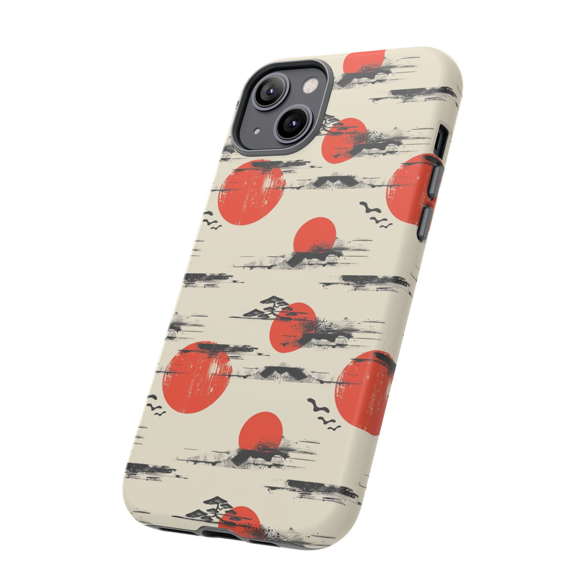 Japanese Pattern Phone Case – Elegant & Timeless Design for Your Phone 077