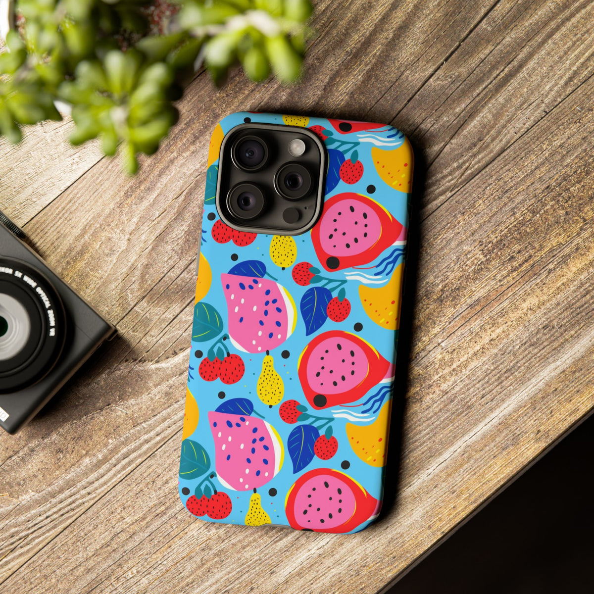 Fruit Pattern Phone Case – Vibrant & Fun Design for Your Smartphone 945