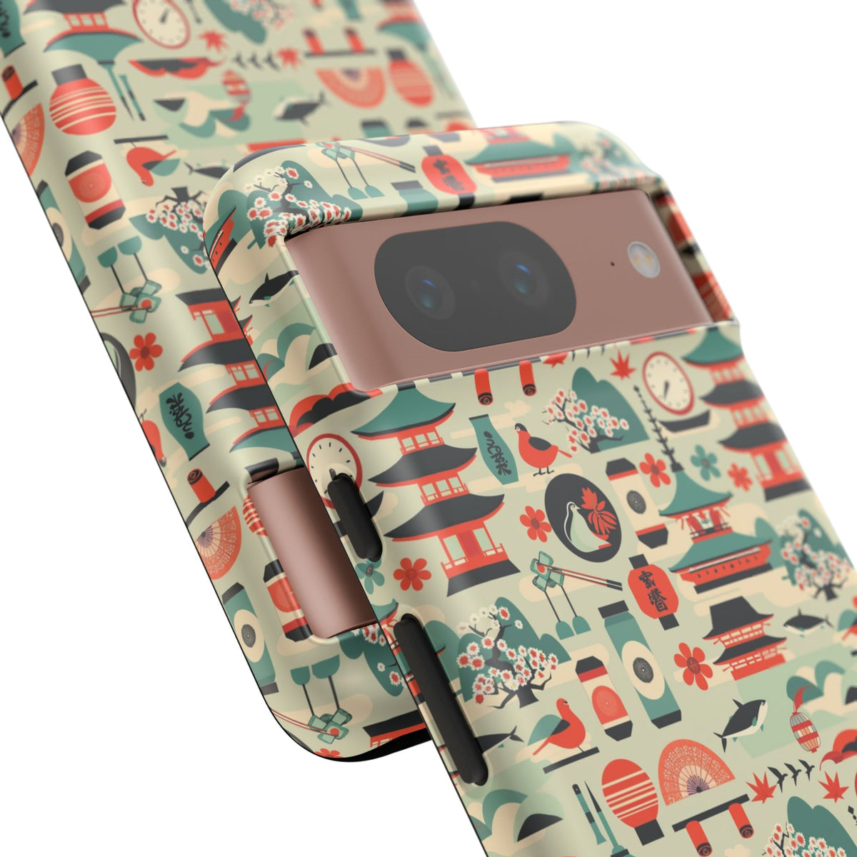 Japanese Pattern Phone Case – Elegant & Timeless Design for Your Phone 105