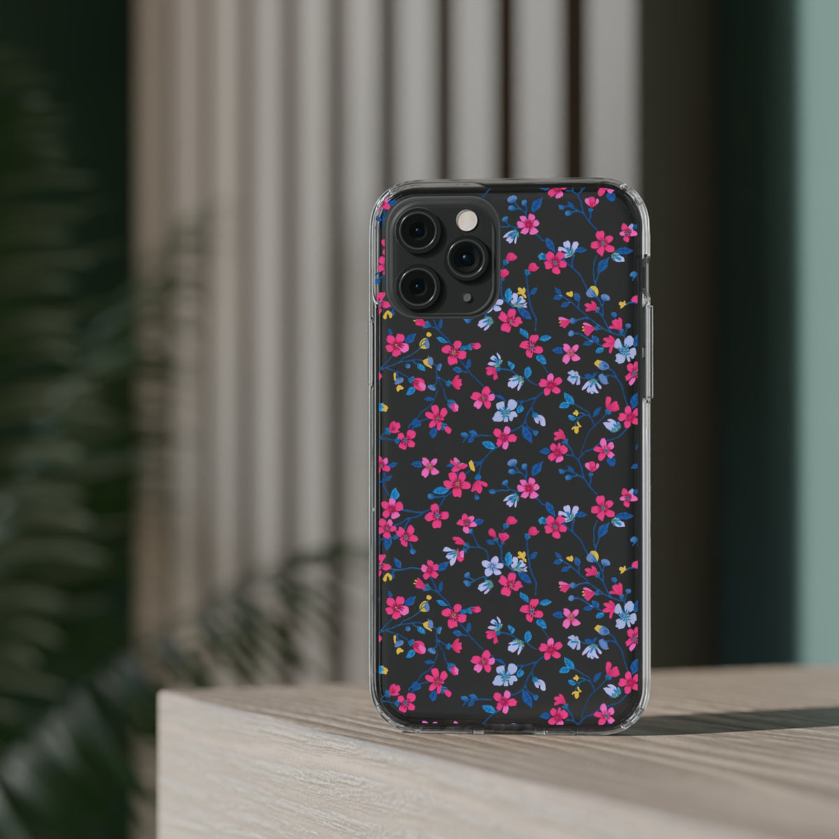 Wild Flowers Garden Stitch Phone Case – Nature-Inspired Floral Design 10