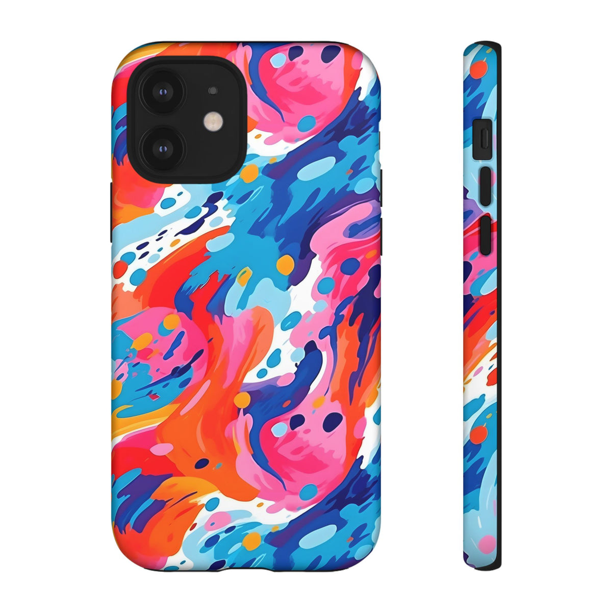 Abstract Painting Design Phone Case – Modern Art-Inspired Phone Cover 4