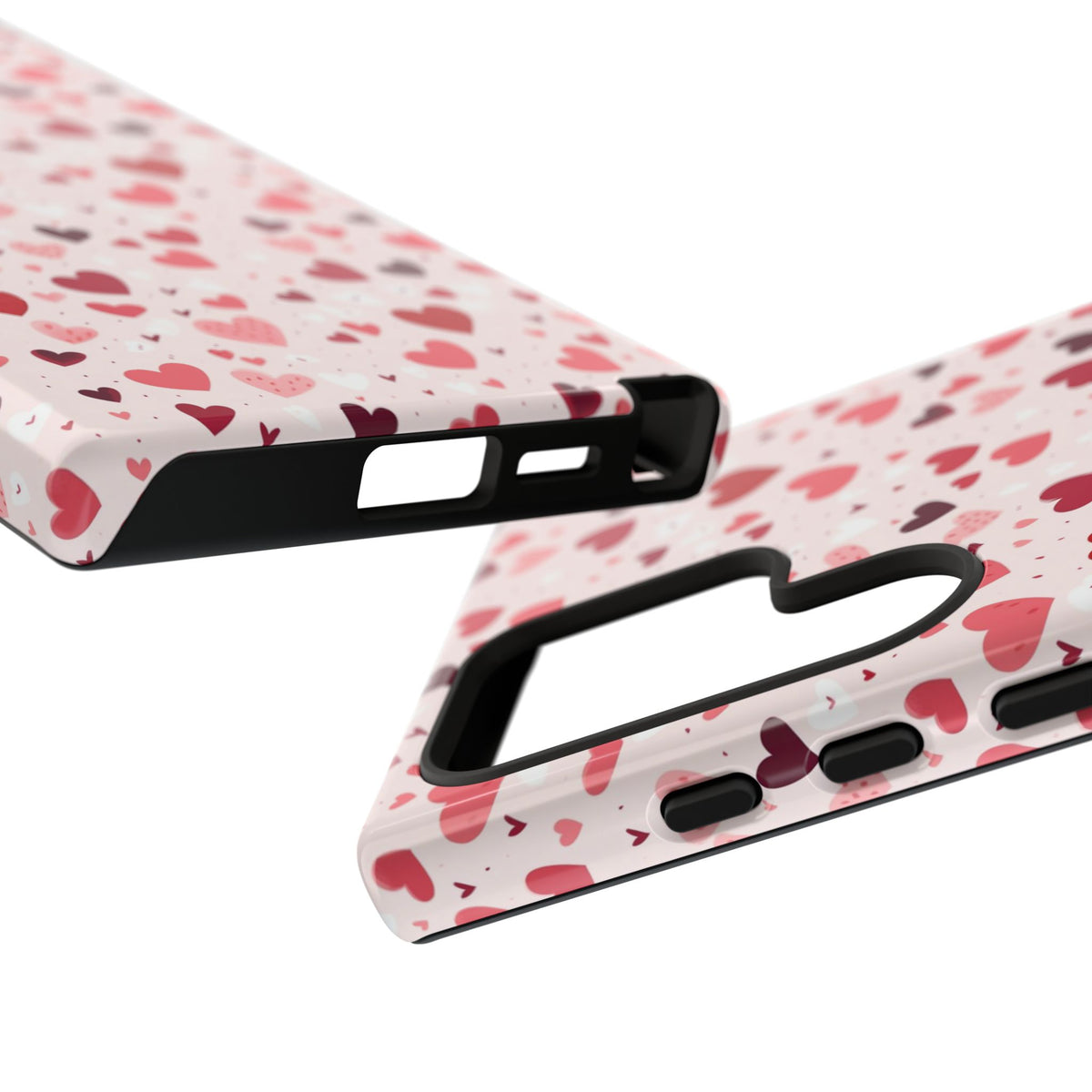 Heart Pattern Phone Case – Stylish & Loving Design for Your Device 817