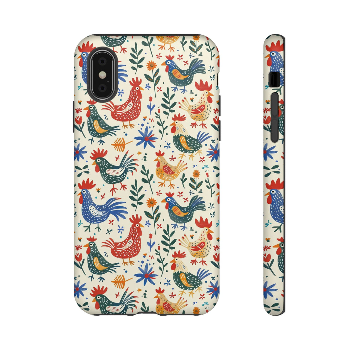 Birds Seamless Pattern Phone Case – Elegant and Timeless Avian Design 8