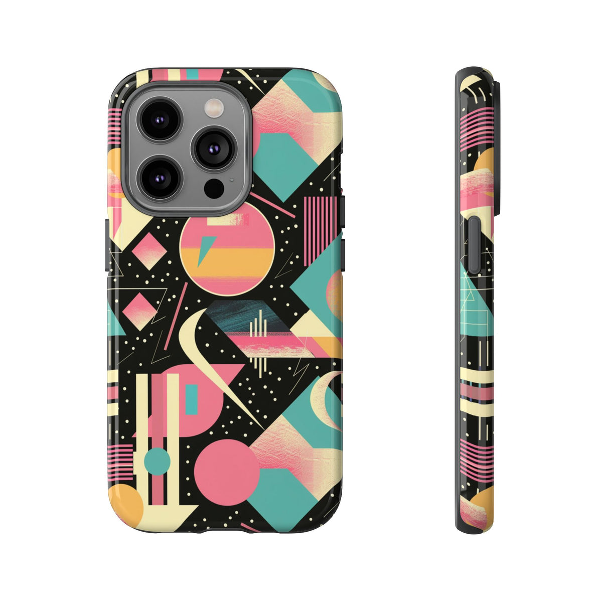 Retro 80s Seamless Phone Case – Vintage Style Meets Modern Protection 8