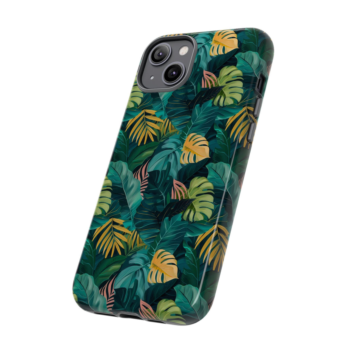 Jungle Pattern Phone Case – Exotic & Lush Design for Your Phone 337