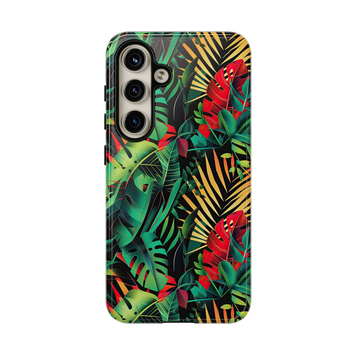 Jungle Collage Phone Case – Vibrant & Durable Nature-Inspired Protection