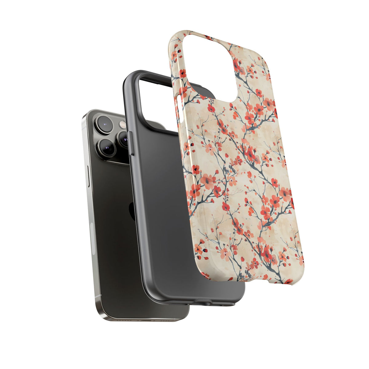 Japanese Pattern Phone Case – Elegant & Timeless Design for Your Phone 476