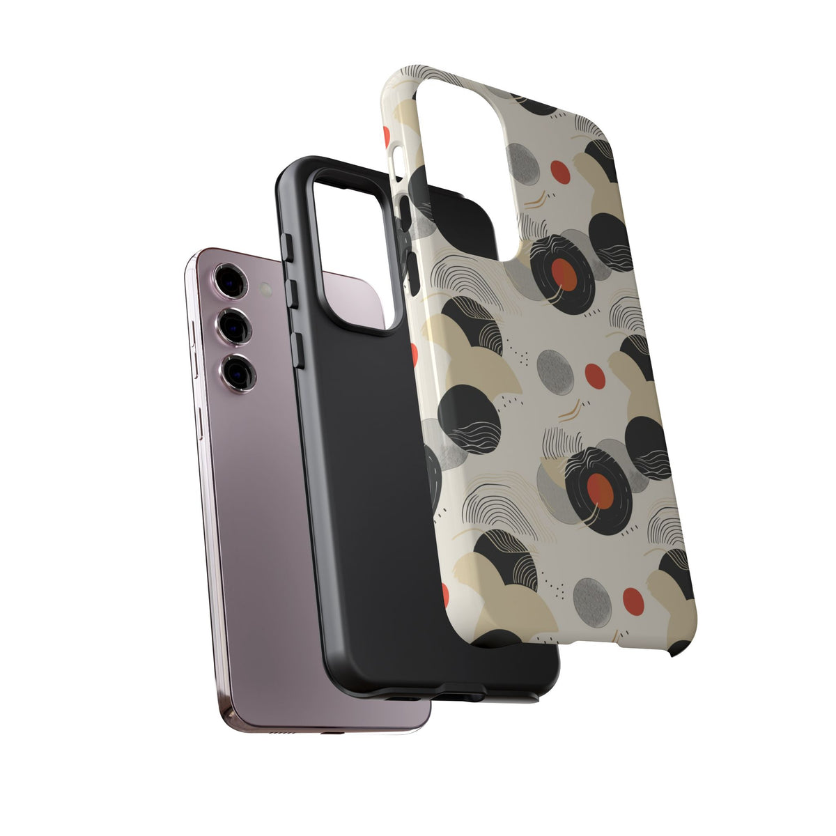 Japanese Pattern Phone Case – Elegant & Timeless Design for Your Phone 076