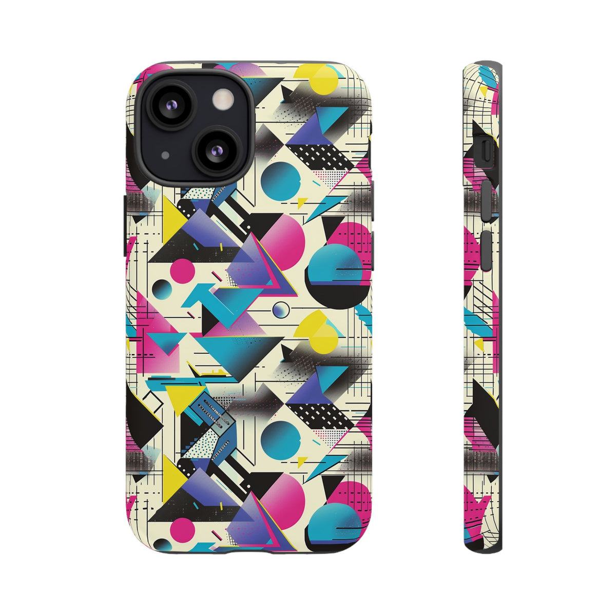 Retro 80s Seamless Phone Case – Vintage Style Meets Modern Protection 202