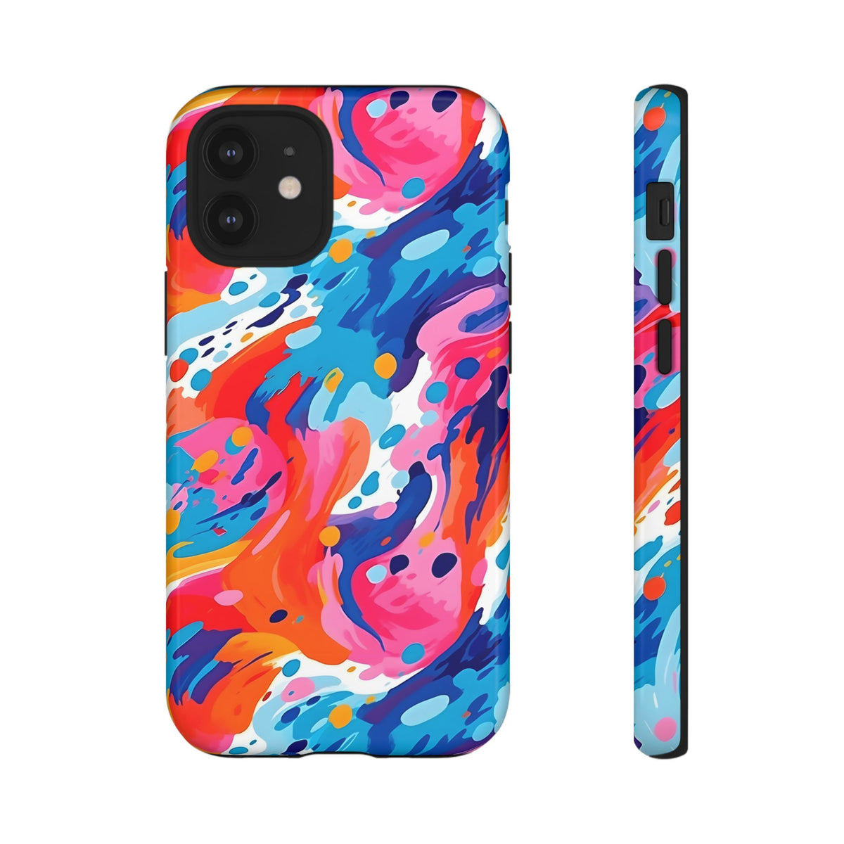 Abstract Painting Design Phone Case – Modern Art-Inspired Phone Cover 4