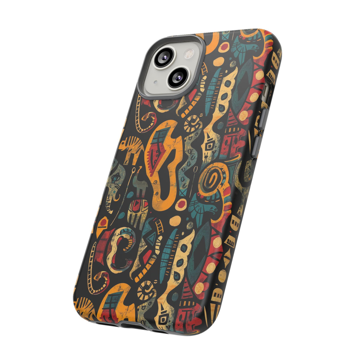 Stylish African Pattern Phone Case – Unique and Vibrant Protection 153