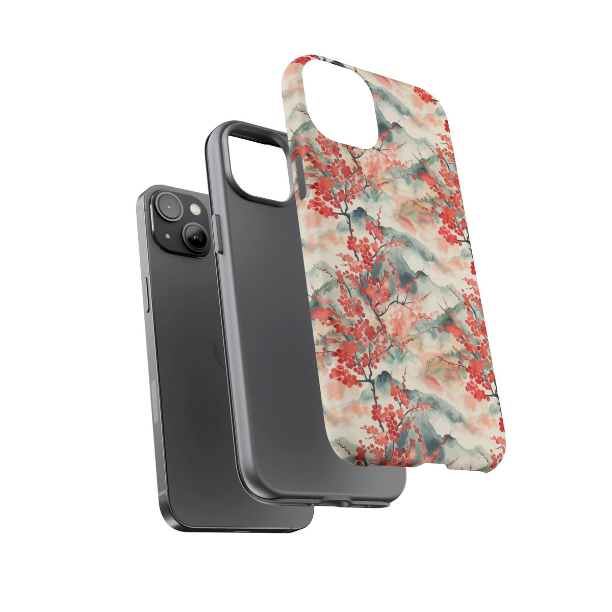 Japanese Pattern Phone Case – Elegant & Timeless Design for Your Phone 462