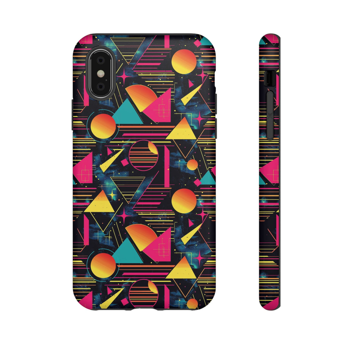 Retro 80s Seamless Phone Case – Vintage Style Meets Modern Protection 159