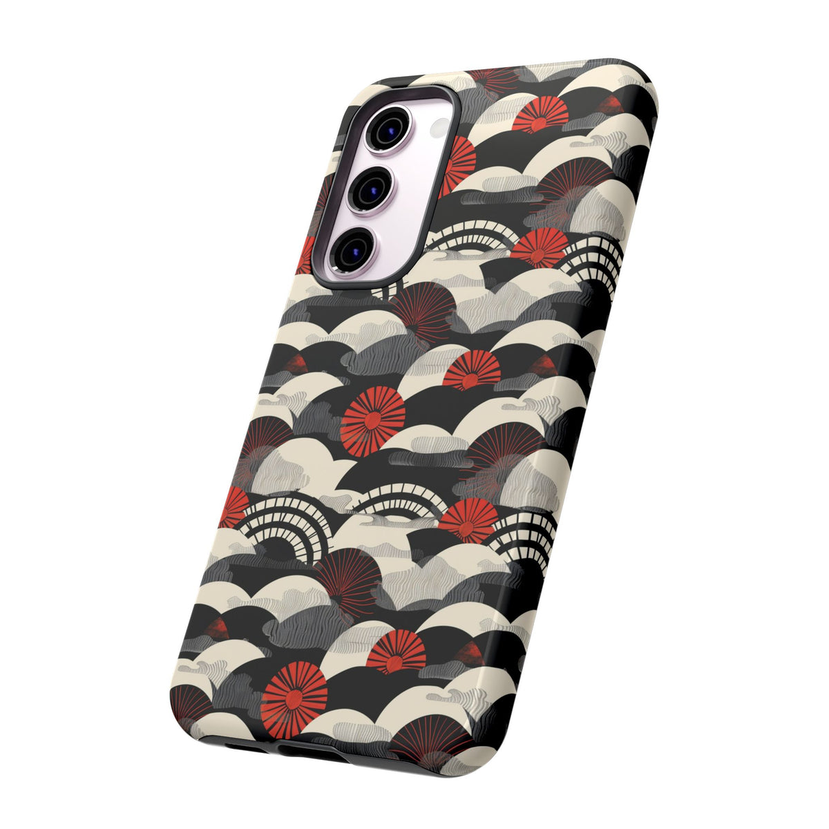 Japanese Pattern Phone Case – Elegant & Timeless Design for Your Phone 151