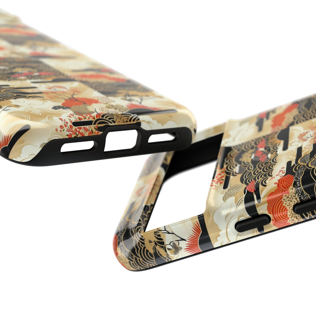 Japanese Pattern Phone Case – Elegant & Timeless Design for Your Phone 123