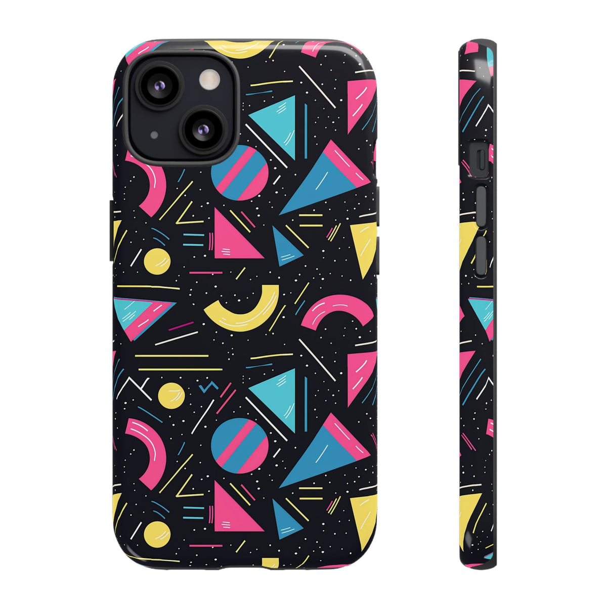 Retro 80s Seamless Phone Case – Vintage Style Meets Modern Protection 084