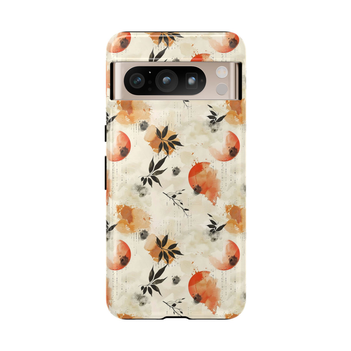 Japanese Pattern Phone Case – Elegant & Timeless Design for Your Phone 058